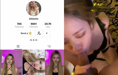 Idol Tiktok Bbelie (Bebe) Lộ Clip Sex Với Bạn Trai